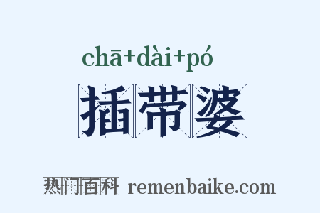 插带婆是什么意思的图片